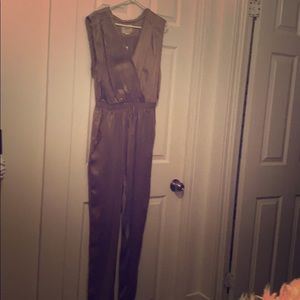 Anthropologie Silk Jumpsuit